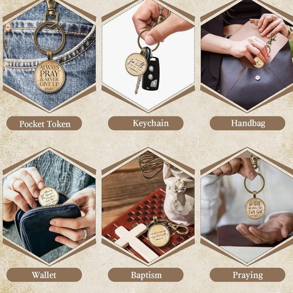 Inspirational Keychain (Choose 1) - Picture 6 of 6